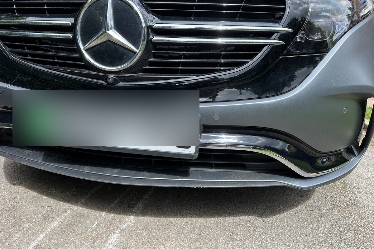 Bumper after mobile repair